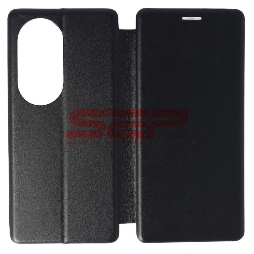 Husa FlipCover Round Huawei P50 Pro Black