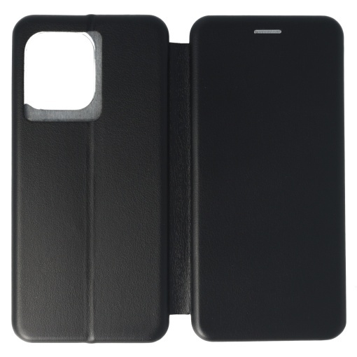 Husa FlipCover Round Motorola Edge 50 Pro Black