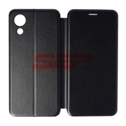 Husa FlipCover Round Samsung Galaxy A03 Core Black