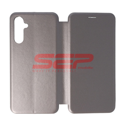 Husa FlipCover Round Samsung Galaxy A14 5G Fossil Grey