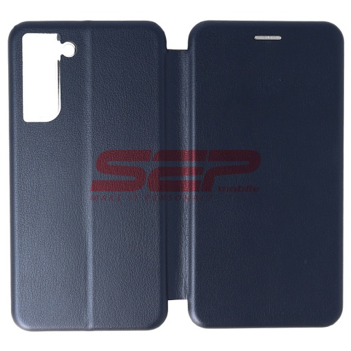 Husa FlipCover Round Samsung Galaxy S21 FE Midnight Blue