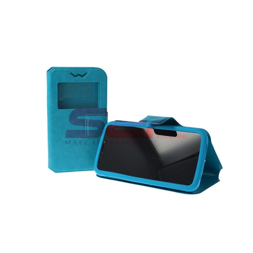 Husa FlipCover Stand Universal 4,5 - 4,8 inch BLUE