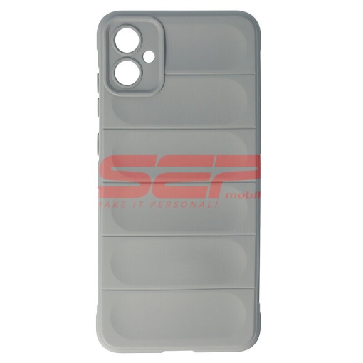 Husa Rubber Silicone Samsung Galaxy A05 Silver