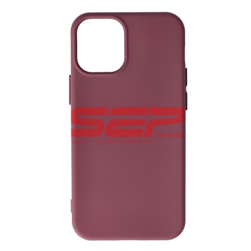 Husa silicon High Copy Apple iPhone 12 mini Plum
