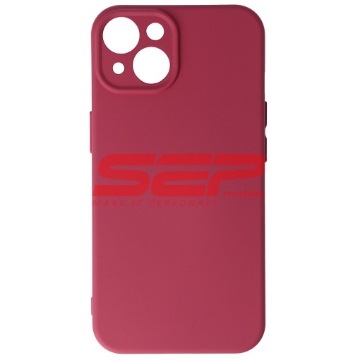 Husa silicon High Copy Apple iPhone 14 Burgundy