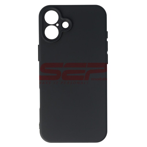 Husa silicon High Copy Apple iPhone 16 Plus Black