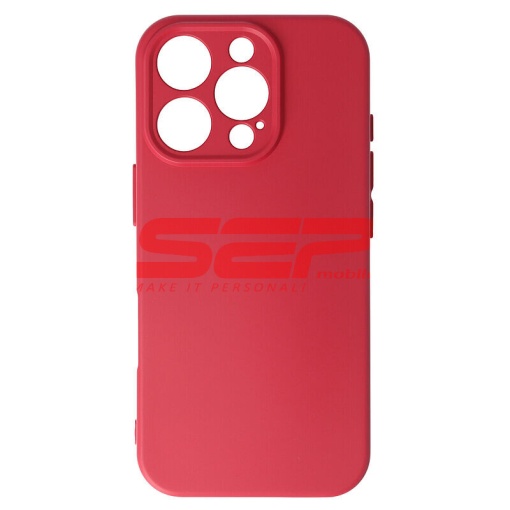 Husa silicon High Copy Apple iPhone 16 Pro Raspberry