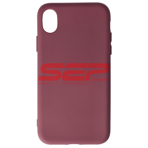 Husa silicon High Copy Apple iPhone XR Plum