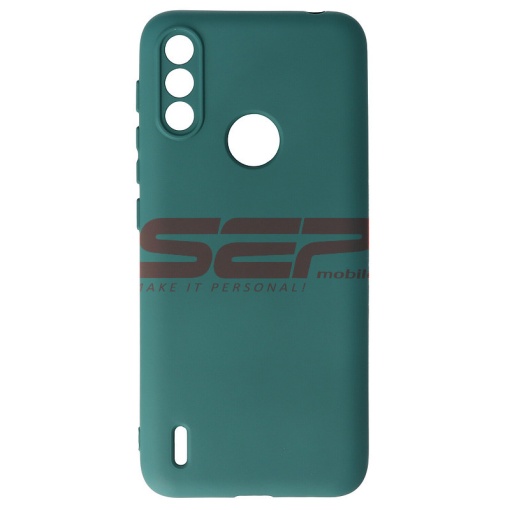 Husa silicon High Copy Motorola Moto E7 Power Midnight Green