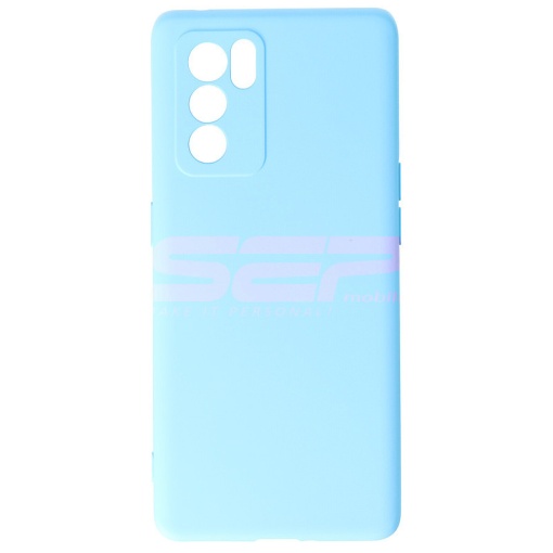 Husa silicon High Copy Oppo Reno6 Pro 5G Light Blue