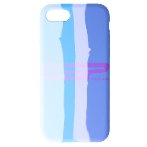 Husa silicon High Copy Rainbow Apple iPhone 8 No.04