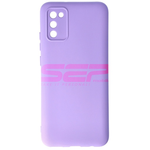 Husa silicon High Copy Samsung Galaxy M02s Light Purple