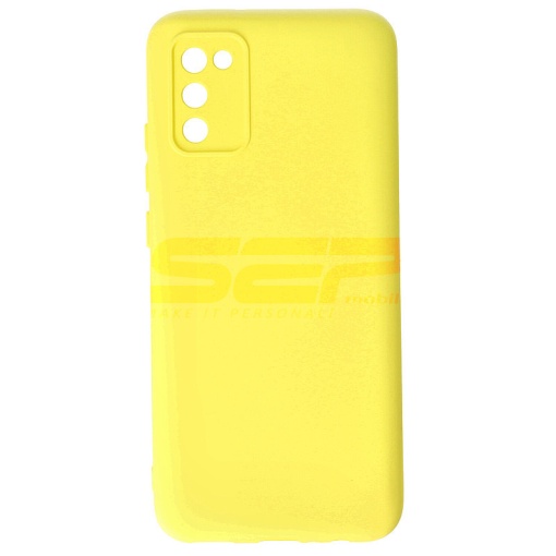 Husa silicon High Copy Samsung Galaxy M02s Yellow