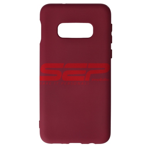Husa silicon High Copy Samsung Galaxy S10e Burgundy