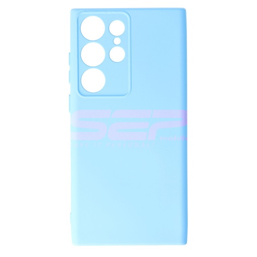 Husa silicon High Copy Samsung Galaxy S23 Ultra Light Blue