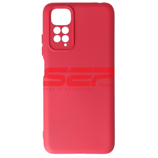 Husa silicon High Copy Xiaomi Redmi Note 11S Raspberry