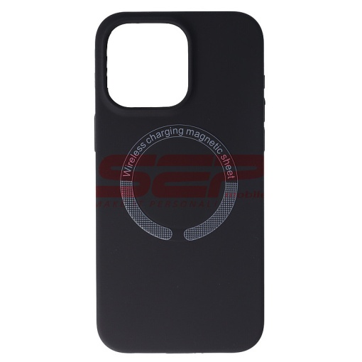 Husa silicon Mag Cover Apple iPhone 15 Pro MaX Black
