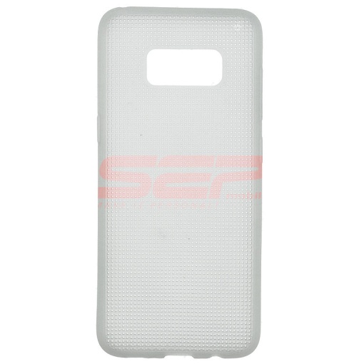 Husa silicon Mesh Case Samsung Galaxy S8 CLEAR
