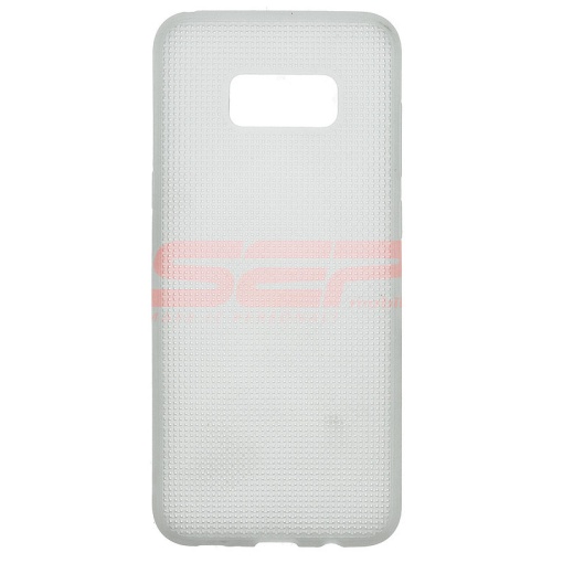 Husa silicon Mesh Case Samsung Galaxy S8 Plus Clear