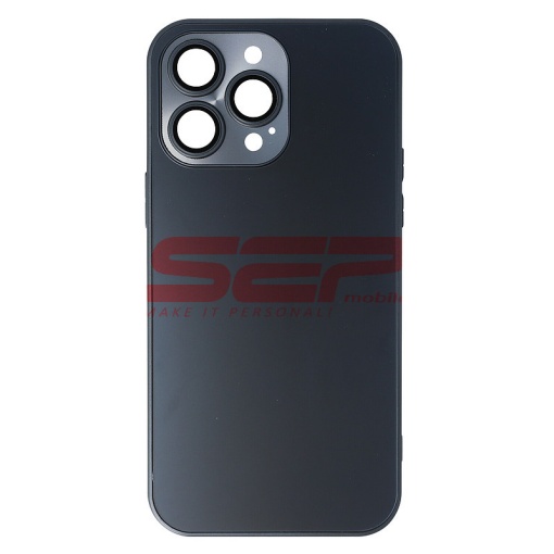 Husa TPU Frosted Glass Apple iPhone 14 Pro Max Graphite