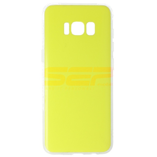 Husa TPU Mirror Samsung Galaxy S8 YELLOW