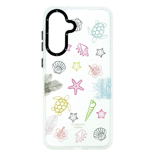Husa TPU+PC Creative Case Samsung Galaxy A36 Tropical Vibes