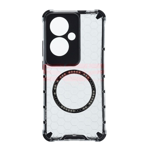 Husa TPU+PC Honeycomb Magsafe Oppo Reno11 F 5G Clear