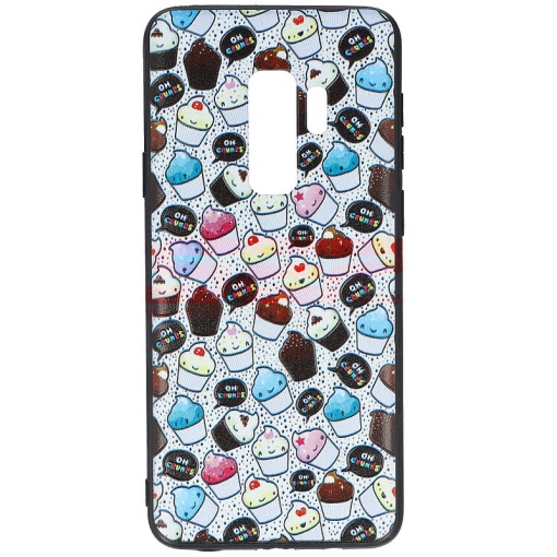 Husa TPU+PC UV Print 3D Samsung Galaxy S9 Plus Cupcakes
