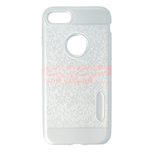 Husa TPU Water Cube Apple iPhone 7 SILVER