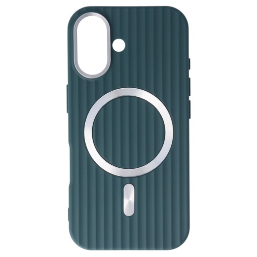 Toc TPU Magnetic Waves Apple iPhone 16 Green