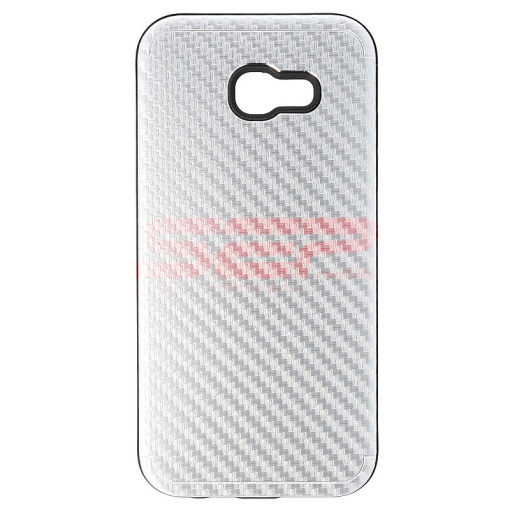 Husa ALU Carbon Samsung Galaxy A5 2017 Silver