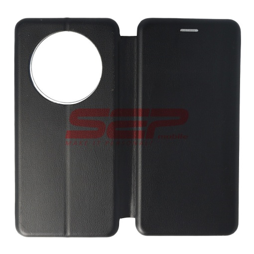 Husa FlipCover Round Honor Magic5 Pro Black