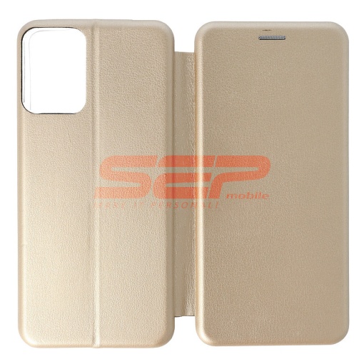 Husa FlipCover Round Motorola Moto G34 Gold