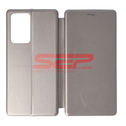 Husa FlipCover Round Samsung Galaxy Note 20 Ultra 5G Fossil Gray