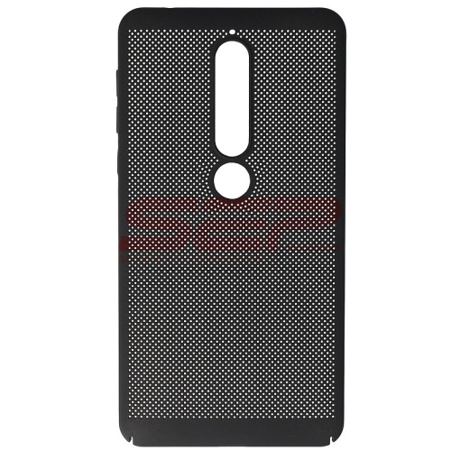 Husa Metallic Mesh Nokia 6.1 BLACK
