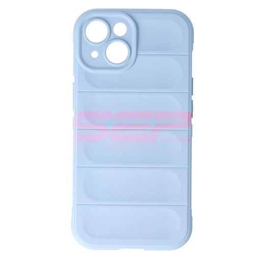 Husa Rubber Silicone Apple iPhone 15 Light Blue