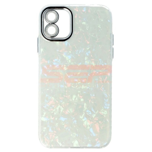 Husa silicon Aurora Shell Apple iPhone 11 Diamonds Lens