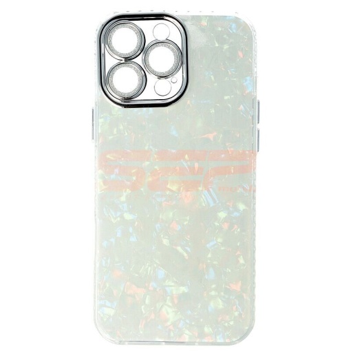 Husa silicon Aurora Shell Apple iPhone 16 Pro Diamonds Camera