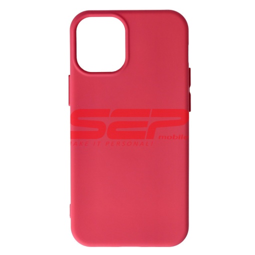 Husa silicon High Copy Apple iPhone 12 mini Raspberry