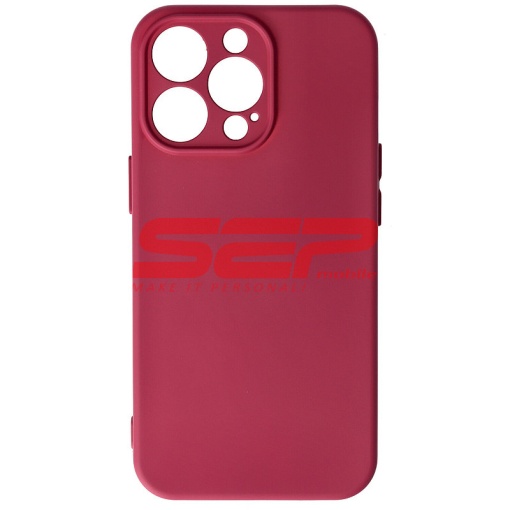Husa silicon High Copy Apple iPhone 13 Pro Burgundy