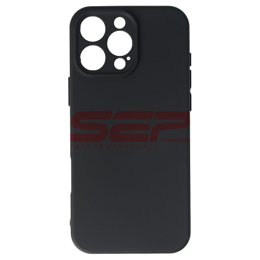 Husa silicon High Copy Apple iPhone 16 Pro Max Black