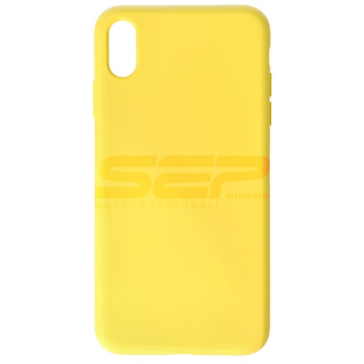 Husa silicon High Copy Apple iPhone XS Max Yellow