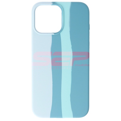 Husa silicon High Copy Rainbow Apple iPhone 13 Pro Max No. 03