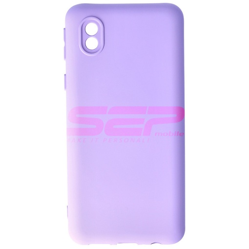 Husa silicon High Copy Samsung Galaxy A01 Core Light Purple