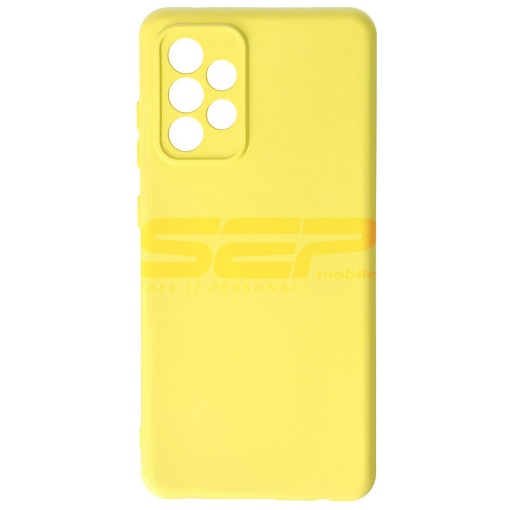 Husa silicon High Copy Samsung Galaxy A52s 5G Yellow