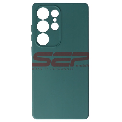 Husa silicon High Copy Samsung Galaxy S25 Ultra Midnight Green