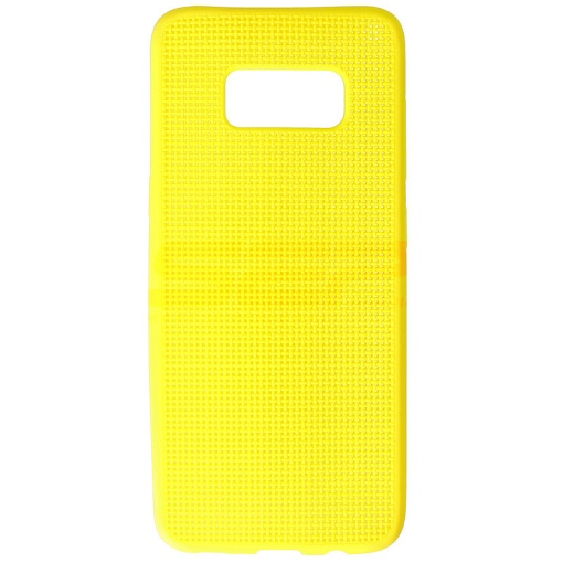 Husa silicon Mesh Case Samsung Galaxy S8 YELLOW