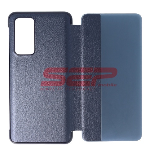 Husa Smart View Flip Huawei P40 Midnight Blue