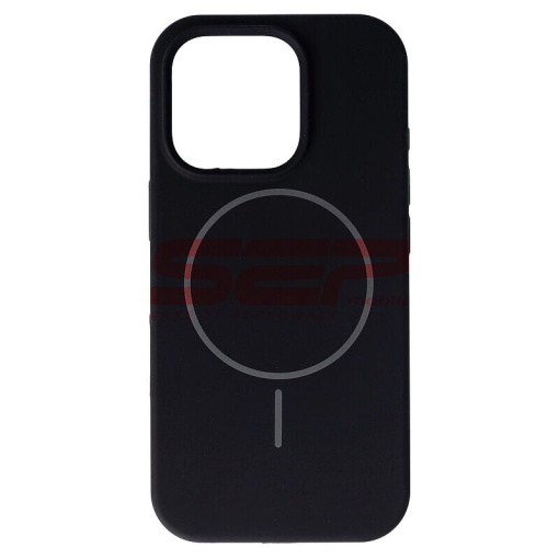 Husa Soft Silicone Magsafe Apple iPhone 16 Pro Black