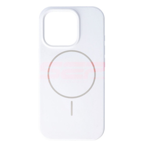 Husa Soft Silicone Magsafe Apple iPhone 16 Pro White